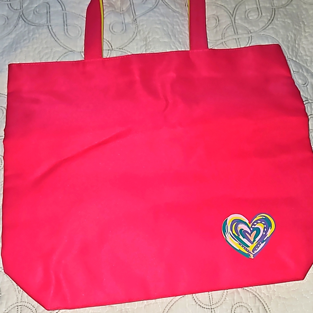 Clinique pink Bag